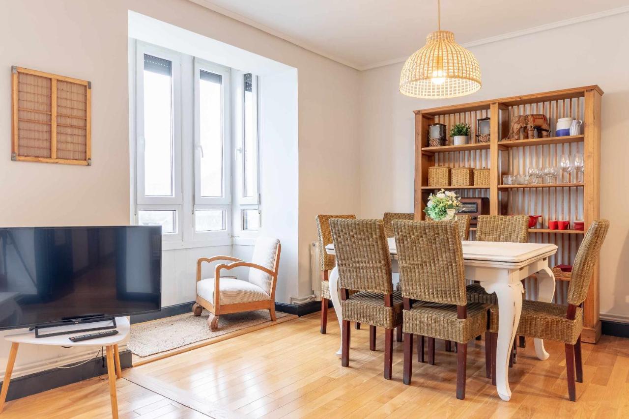 Apartamento Kuia Con Vistas Frontales A La Ria De Bilbao Cerca Del Metro Erandio Dış mekan fotoğraf