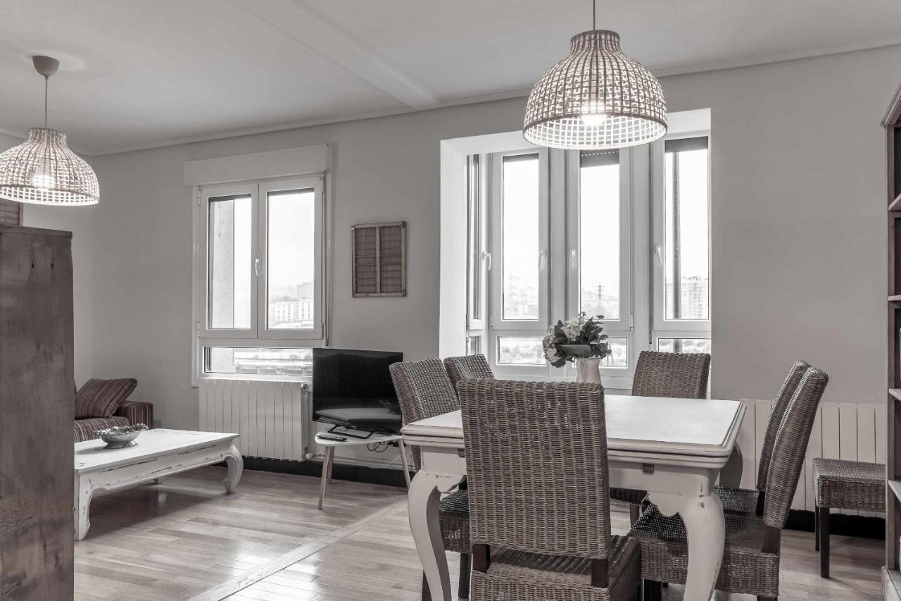 Apartamento Kuia Con Vistas Frontales A La Ria De Bilbao Cerca Del Metro Erandio Dış mekan fotoğraf